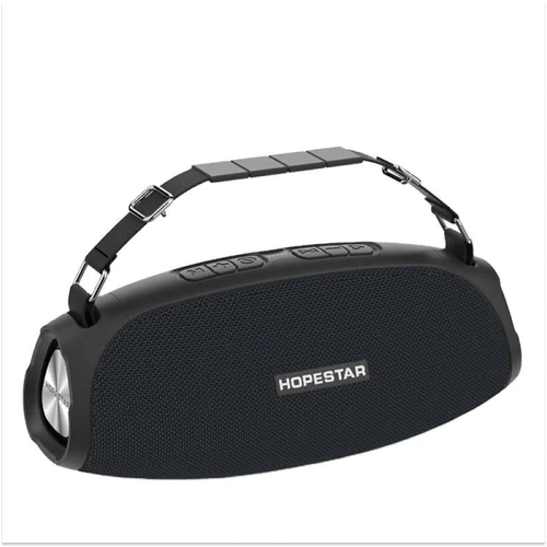 Портативная колонка bluetooth 5 Hopester 43 2 динамика по 5Вт блютуз колонка беспроводная колонка музыкальная как jbl акустика черный 278900₽