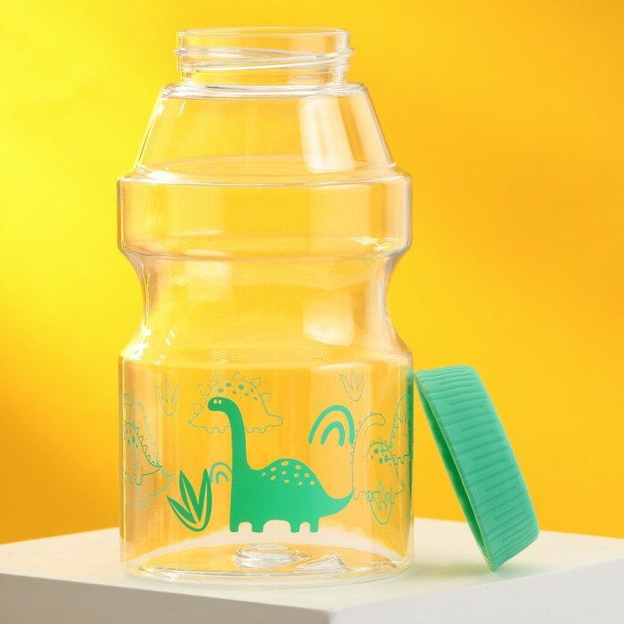 Бутылка для воды «Динозаврик», 480 мл - фотография № 3
