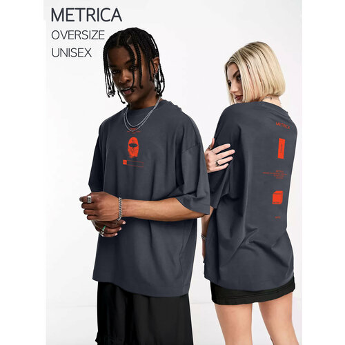 Футболка размер 48-50, оранжевый