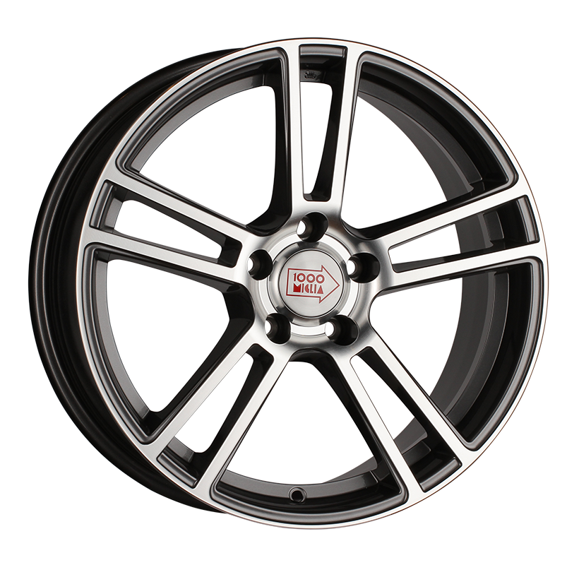 Диски 1000 MIGLIA MM1002 8/18 ET35 5x120 d72,6 Dark Anthracite Polished