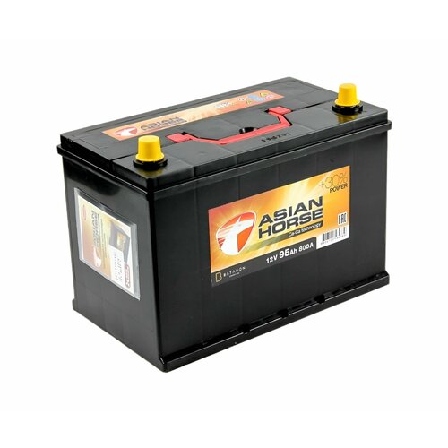 Аккумулятор автомобильный Asian Black Horse 6СТ-95.1 310/175/225 прямая полярность 95Ач 800А