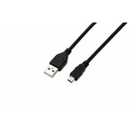 Кабель интерфейсный USB 2.0 Filum FL-CPro-U2-AM-miniBM-1.8M 1.8 м, черный, 2A, разъемы: USB A male- USB mini B male, пакет - изображение