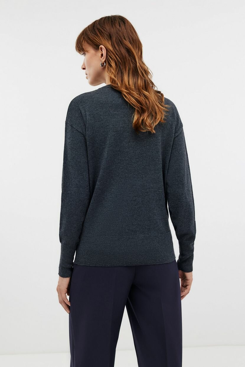 Джемпер Baon B1322702, размер 4XL, серый — фото 1