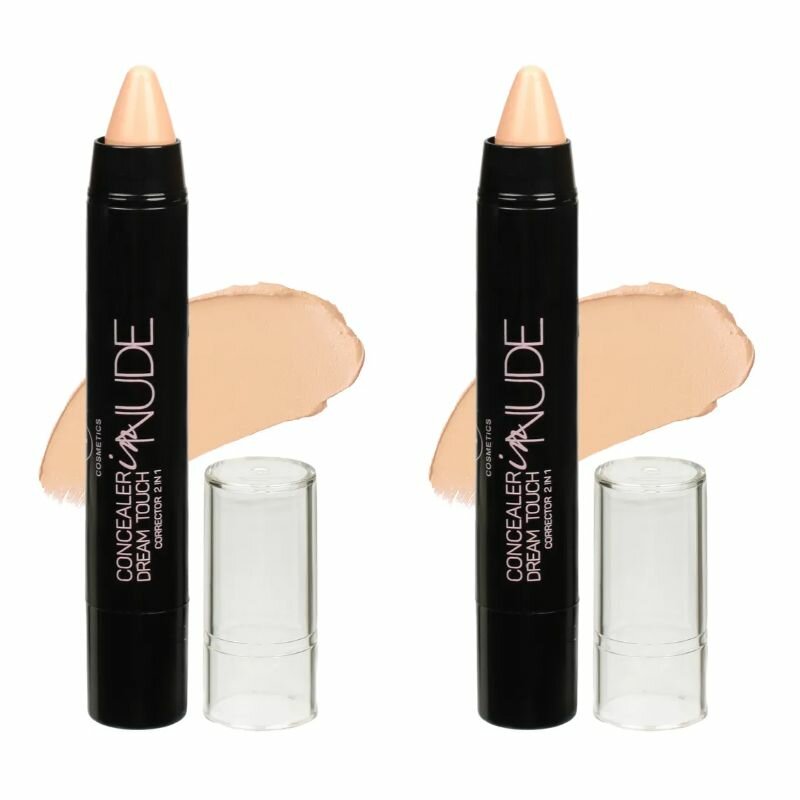 ТF Корректор-карандаш для лица DREAM TOUCH CORRECTOR 2в1, тон 101 кремовый, 2шт