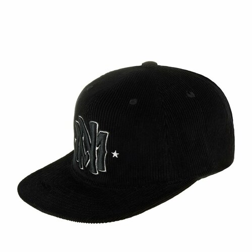 фото Бейсболка mitchell & ness базовая коллекция для мужчин и женщин, размер 0, черный