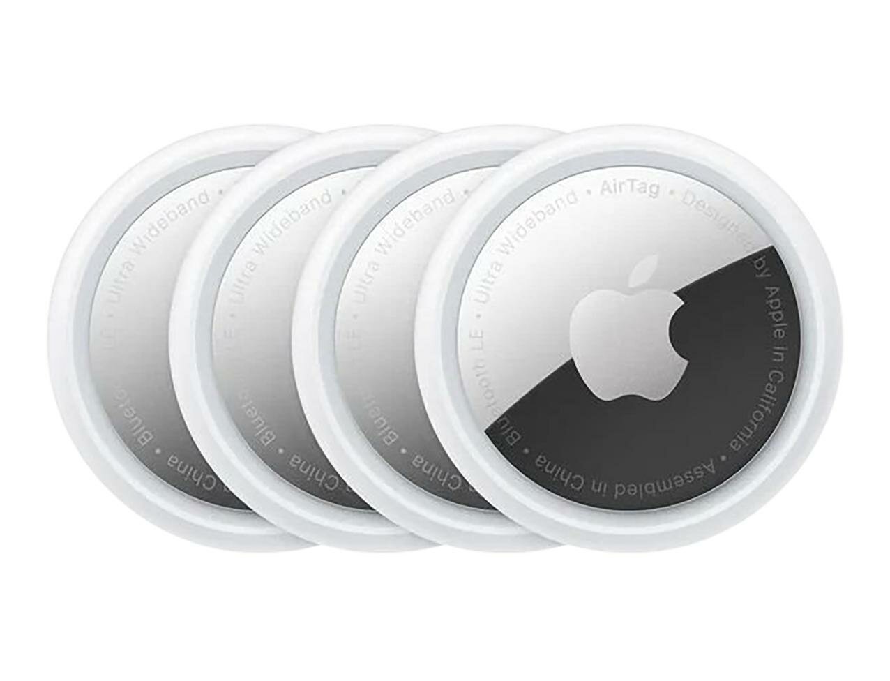Трекер Apple AirTag 4шт Белый/Серебристый