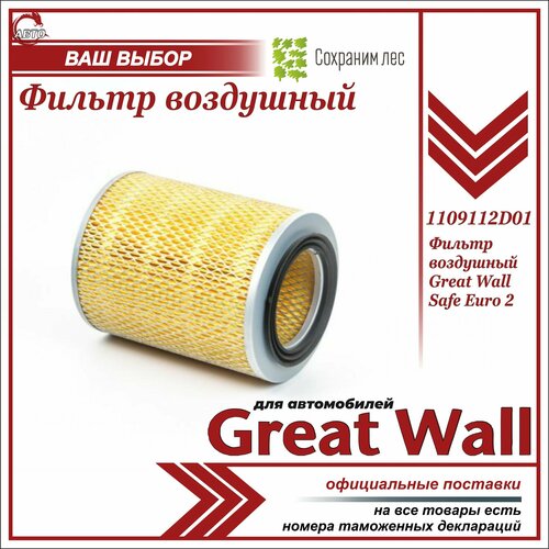 Фильтр воздушный для Грейт Вул Сейф евро 2 / Great Wall Safe Euro 2 / 1109112D01