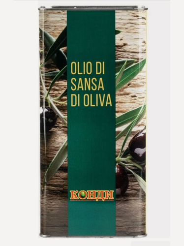 Изображение товара Масло оливковое рафинированное Oleificio Speroni "Конди" Olio di sansa di oliva, Италия, 5 л