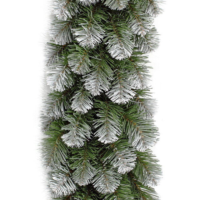 Хвойная гирлянда Колорадо заснеженная 180*30 см ПВХ