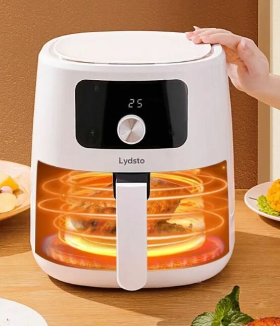 Lydsto Smart Air Fryer 5L Orange (XD-ZNKQZG03) прост и практичен. — фото 1