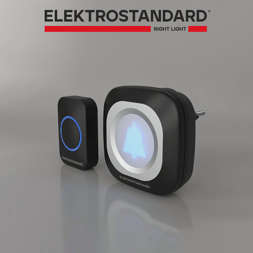 Изображение товара Звонок беспроводной (дверной) Elektrostandard DBQ25M WL 36M, черный, IP44