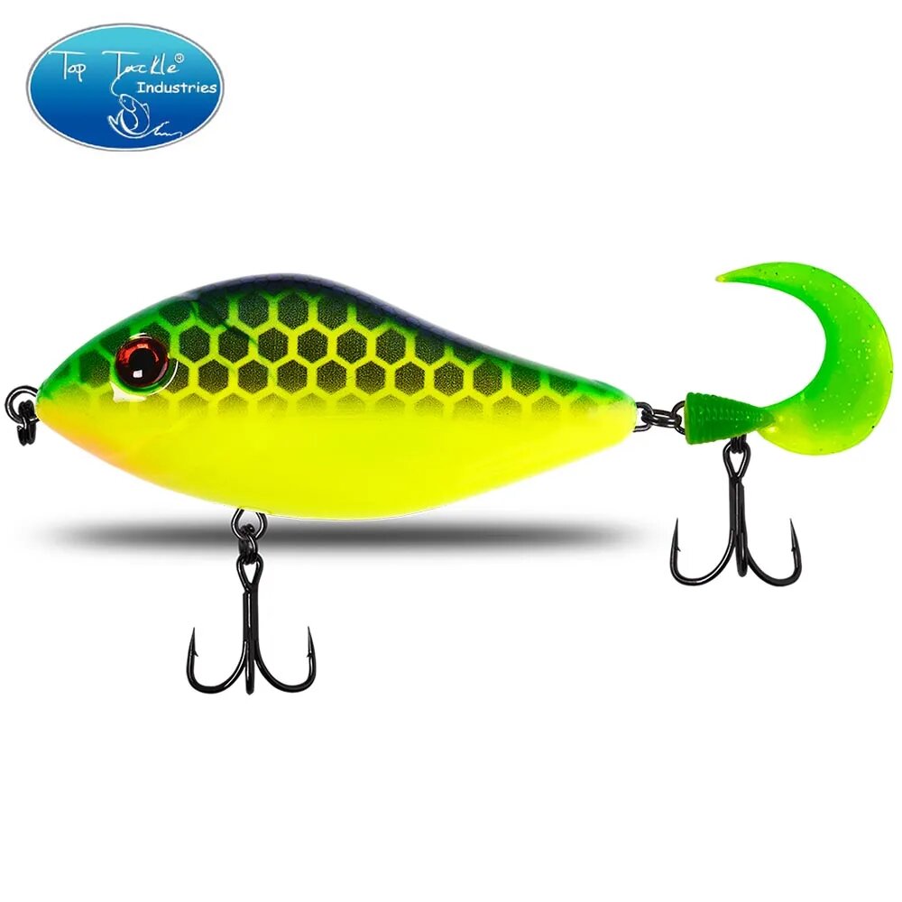 Медленно тонущая приманка Top Tackle Industries для щуки пескаря окуня