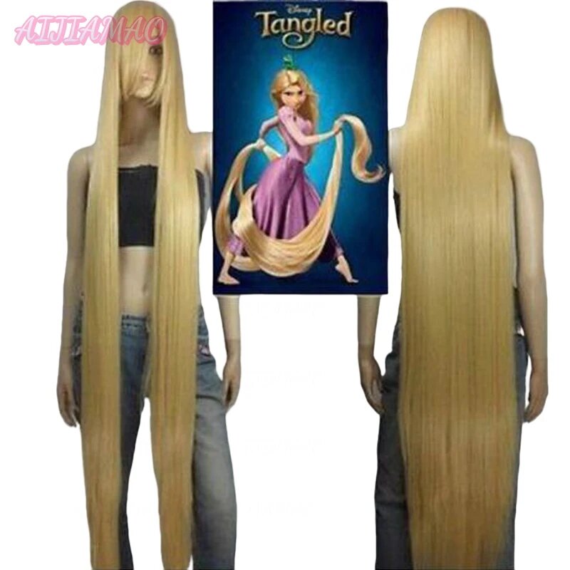 Синтетический парик Рапунцель 150 см, Wig, Унисекс