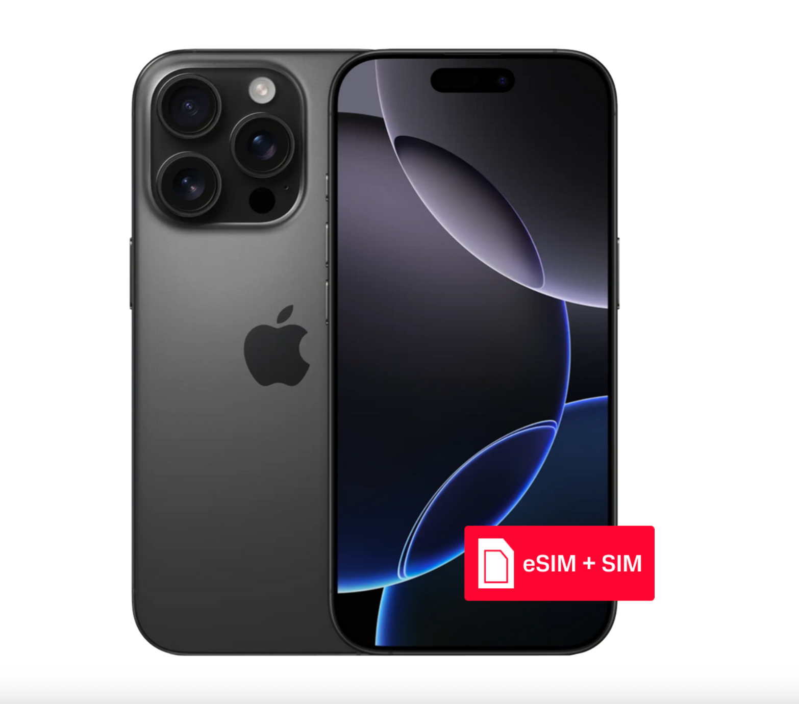 Смартфон Apple iPhone 16 Pro Max 256 ГБ, Dual: nanoSIM+eSIM, Black Titanium (черный)