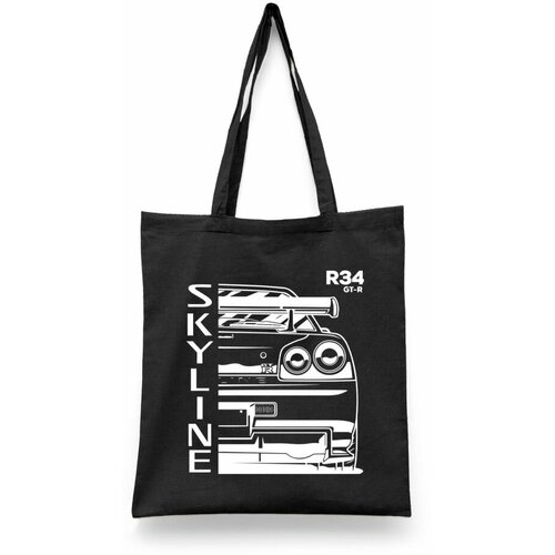 фото Сумка шоппер каждому своё, черный