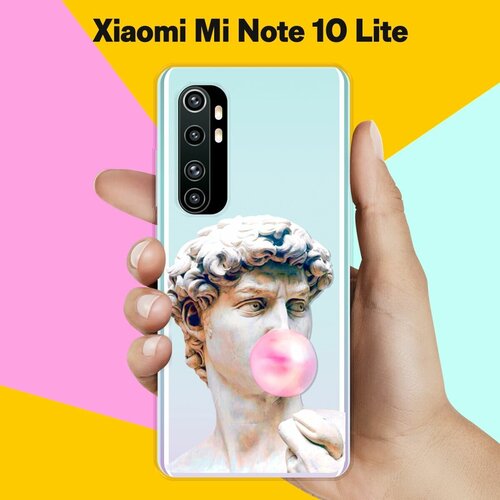 Силиконовый чехол на Xiaomi Mi Note 10 Lite Давид / для Сяоми Ми Ноут 10 Лайт силиконовый чехол на xiaomi mi note 10 lite тигр для сяоми ми ноут 10 лайт