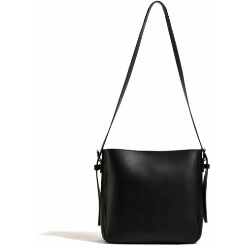 фото Сумка шоппер beibaobao, фактура гладкая, черный