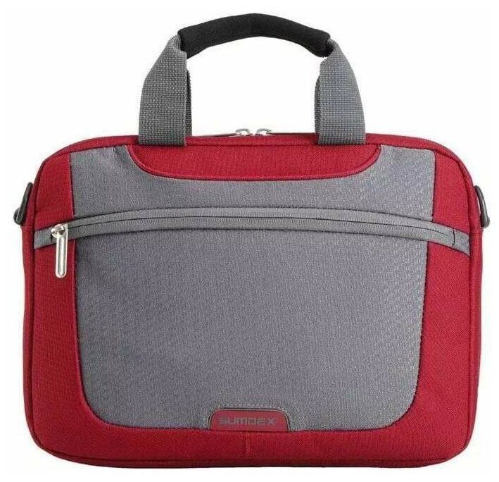 Сумка для ноутбука 10" SUMDEX red/grey (PON-308RD)