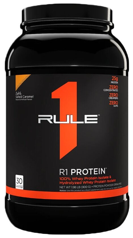 RULE ONE Protein 1.93lb (876 г) (Lightly Salted Caramel)