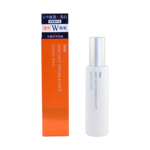 Meishoku Эссенция для ухода за зрелой кожей - Medi shot wrinkle&white essence serum, 70г