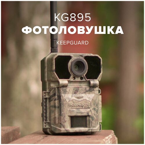Фотоловушка KeepGuard KG895 Поддержкой 4G Отправка Фото Видео на Почту и по MMS 1600000₽