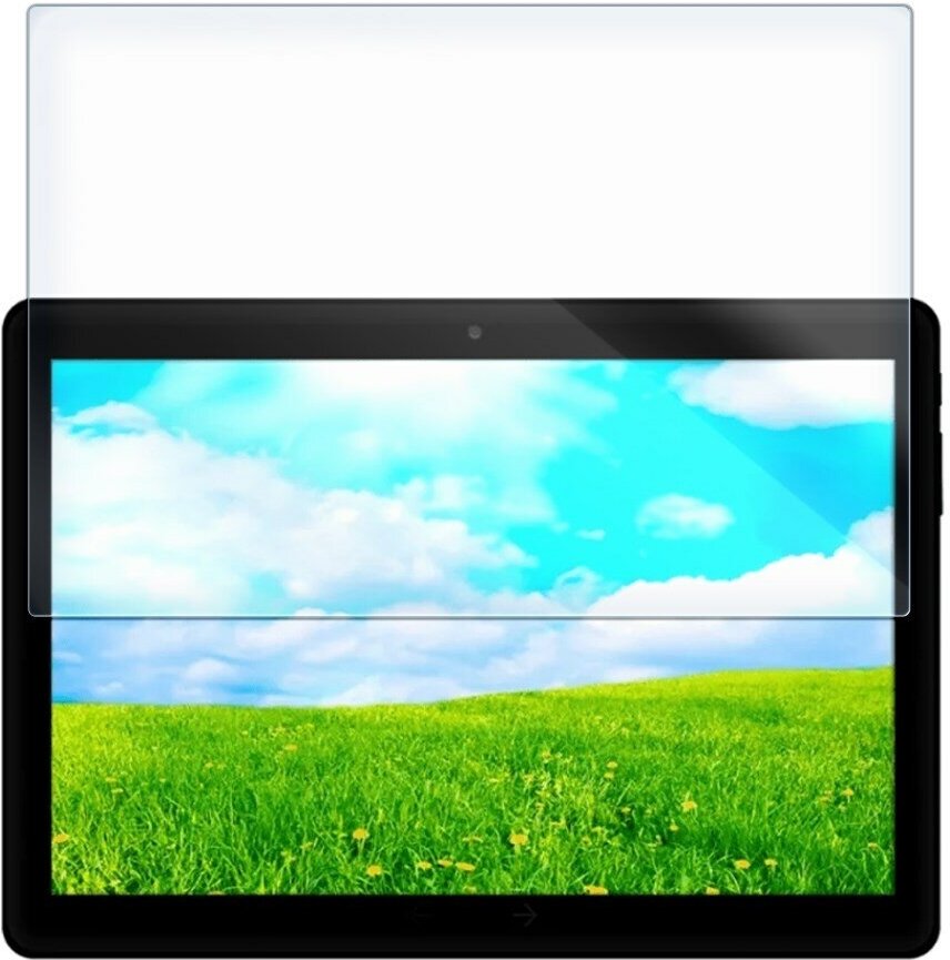 Стекло защитное гибридное Krutoff для TurboPad 1016 10.1"