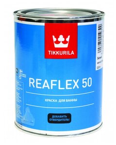 <b>Краска</b> эпоксидная Tikkurila Reaflex 50 влагостойкая глянцевая <span>вид: эпоксидная, объем: 0.80 л, материал обработки: бетон</span>