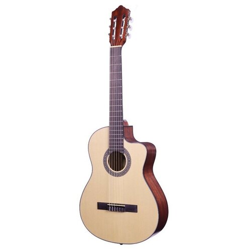 Классическая гитара Crafter HC-100CE/OP.N натуральный классическая гитара с подключением crafter hc 100ce open pore natural crafter крафтер