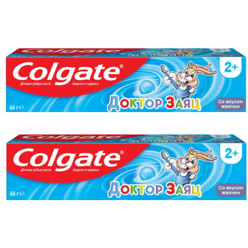 Colgate Зубная паста, Доктор Заяц, жвачка, 50 мл