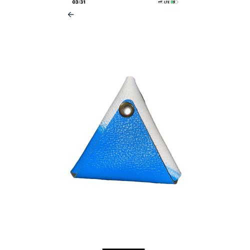 Монетник «Пирамидка», 9*9 см, голубой-белый