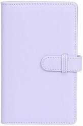Фотоальбом Instax Mini 12, с застёжкой, 108 фото, lilac purple