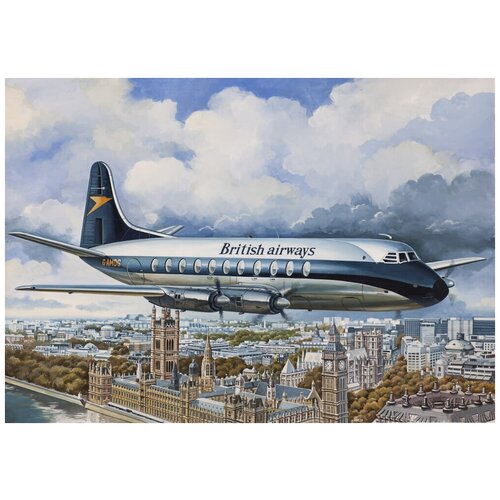 ЕЕ144138 Viscount 700 British Airways/BOAC vickers viscount inverter vci a09he