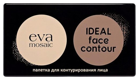 Палетка для контурирования лица Eva Mosaic Ideal Face Contour/2 - фото №7