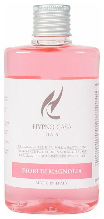 Жидкость для диффузора Hypno Casa цветущая магнолия (Fiori di Magnolia), 200 мл