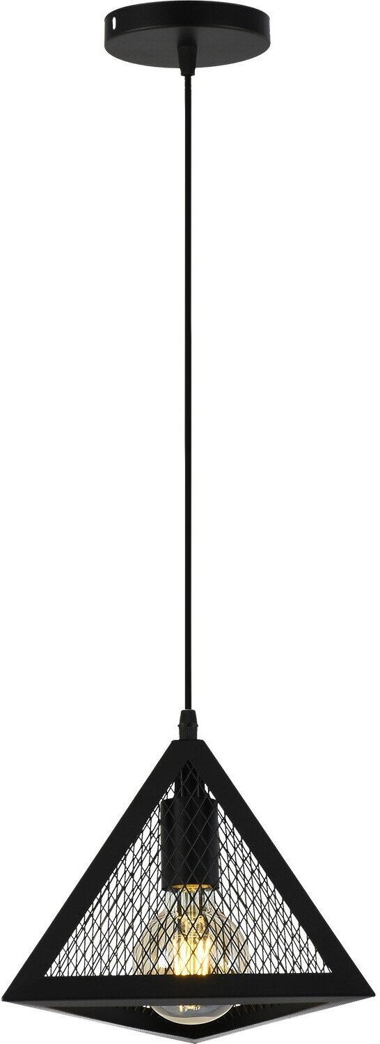 Подвесной светильник Reluce E27 03042-0.9-01 BK