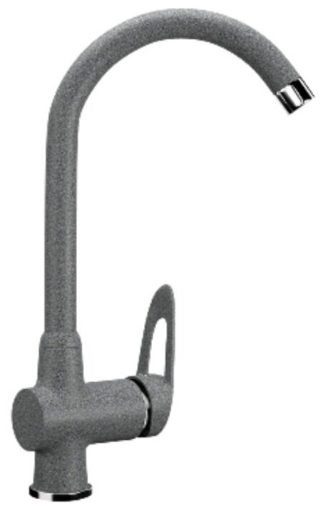 Смеситель для кухни U-006 темно-серый