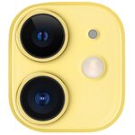 Защитное стекло для камеры iPhone 11 TOTU AB-049 - Желтое - изображение