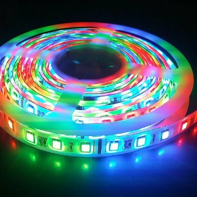 Лента 5050 60LED 144вт 12в RGB 5м IP65