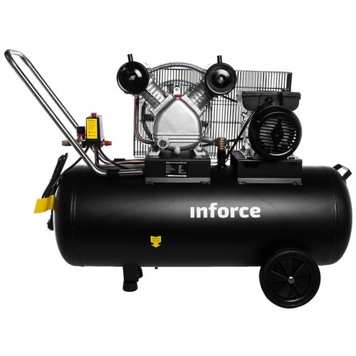 Компрессор масляный inforce BCX-100L 04-06-31, 100 л, 2.3 кВт профессиональные бокорезы inforce 160 мм 06 18 04