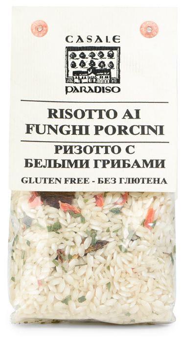 Casale Paradiso Ризотто с белыми грибами 300 г - фотография № 1