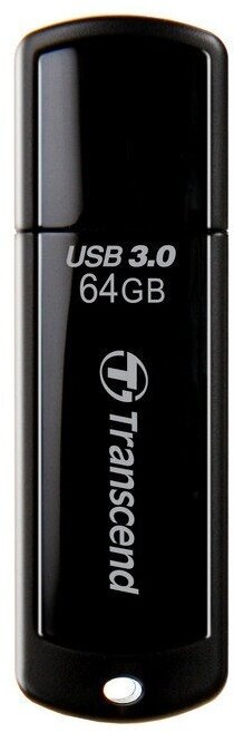 Флеш-карта Transcend JetFlash 700, 64 гб, USB 3.1 G1, черная (TS64GJF700)