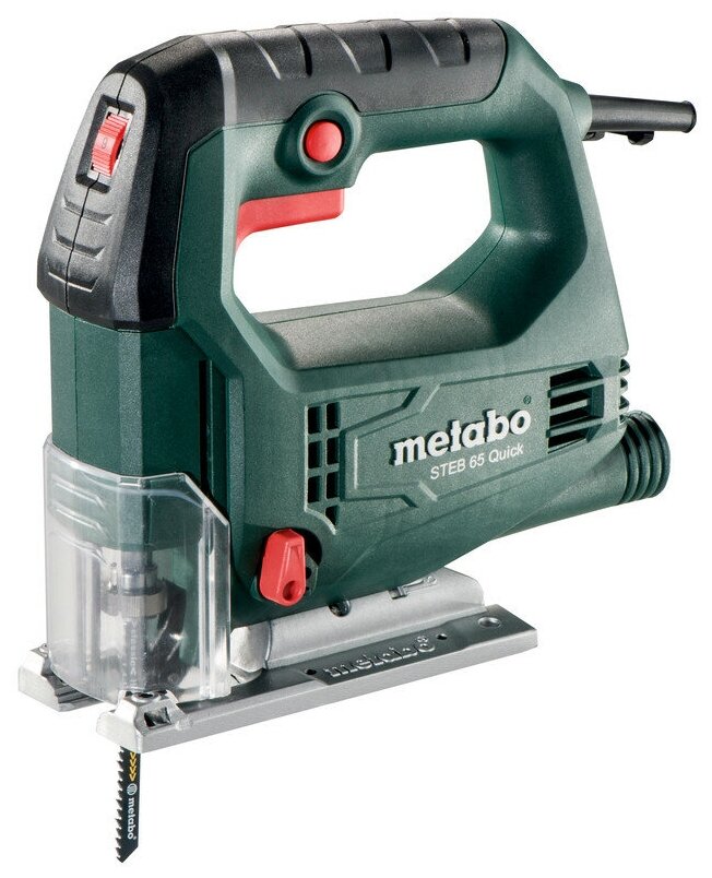 Электролобзик Metabo STEB 65 Quick (601030950), 450 Вт черный - фотография № 1