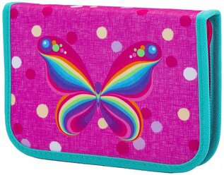 TIGER FAMILY Пенал Rainbow Butterfly (228885), розовый