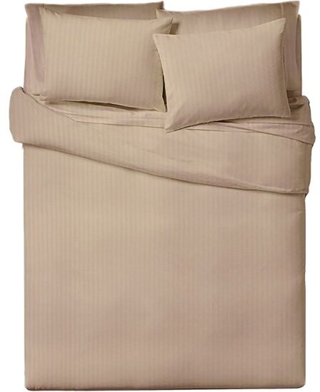 Полутораспальный комплект постельного белья Verossa Bronze с пододеяльником на молнии и наволочками 50*70 см (747393)