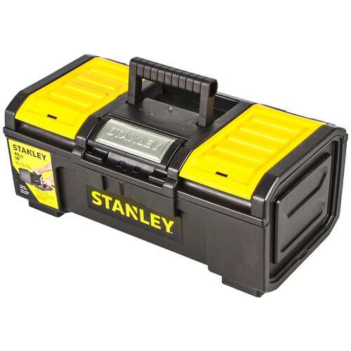 STANLEY Ящик для инструмента Stanley 390х215х165 мм, пластик, цвет чёрный/жёлтый ящик stanley для инструмента jumbo22