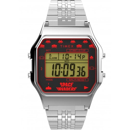 Наручные часы TIMEX T80 TW2V30000, серебряный, зеленый