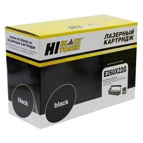 Драм-юнит Hi-Black (HB-E260X22G) для Lexmark E260/E360/E460, 30K драм юнит hi black hb e260x22g для lexmark e260 e360 e460 30k