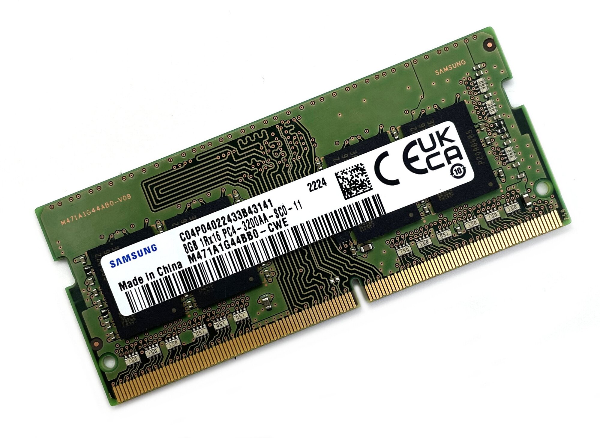 Оперативная память SODIMM 8GB DDR4-3200 Samsung M471A1G44BB0-CWE