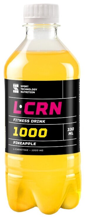 Спортивные технологии Fitness Drink L-Carnitine 1000 330 мл 1 шт (Спортивные технологии) Ананас