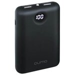 Внешний аккумулятор Qumo Power Bank PowerAid 10000 V2 10000mAh Black 24408 - изображение
